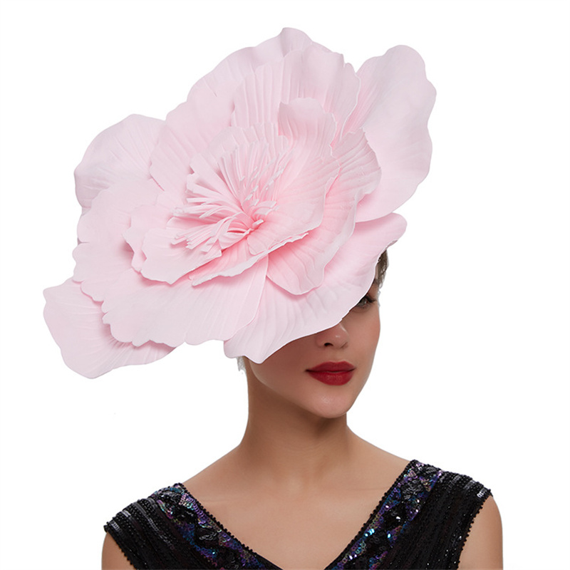 Women Fashion Photoshoot - Nieuwe Grote Bloem Haarband Strik Fascinator