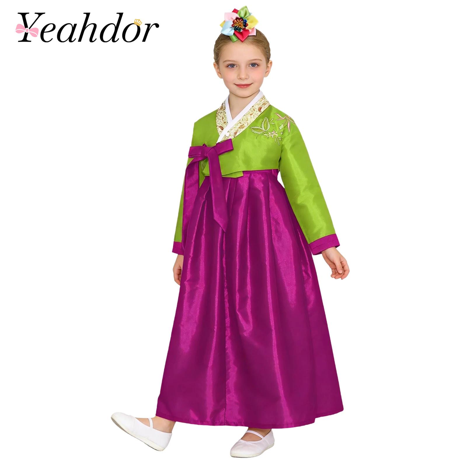 Women'S Fashion Korea - Koreaanse nationale Hanbok-outfit voor kinderen, meisjes,