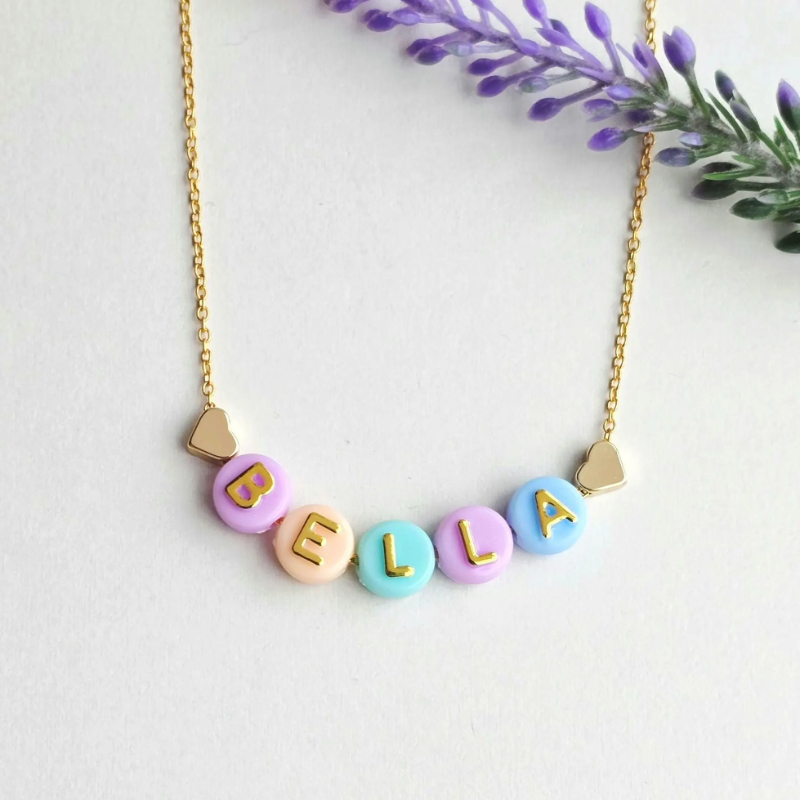 Women Fashion Names - Gepersonaliseerde ketting met kindernaam voor meisjes,
