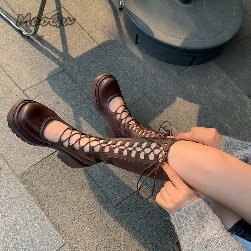 Zomer Vrouwen Kniehoge Laarzen - Women'S Fashion Knee High Boots recensie en prijs