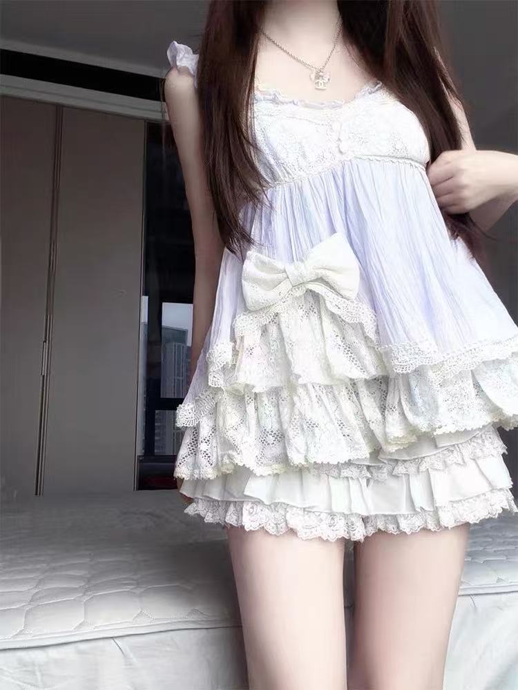 Coquette Ryousangata Dollcore  - Lace Trim Cami recensie en prijs