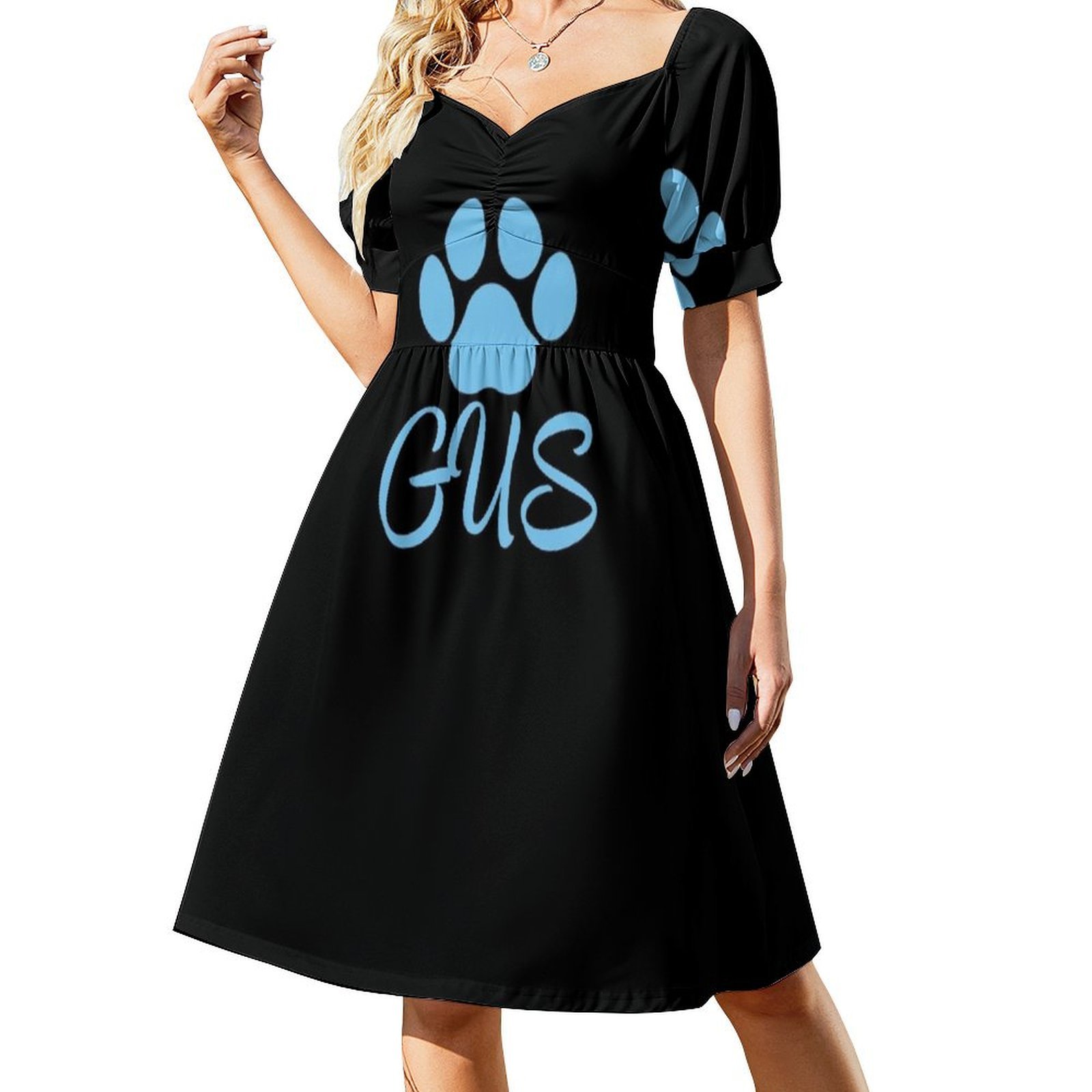Blauwe hond naam Gus Boho chiq - Women Fashion Dress Names recensie en prijs