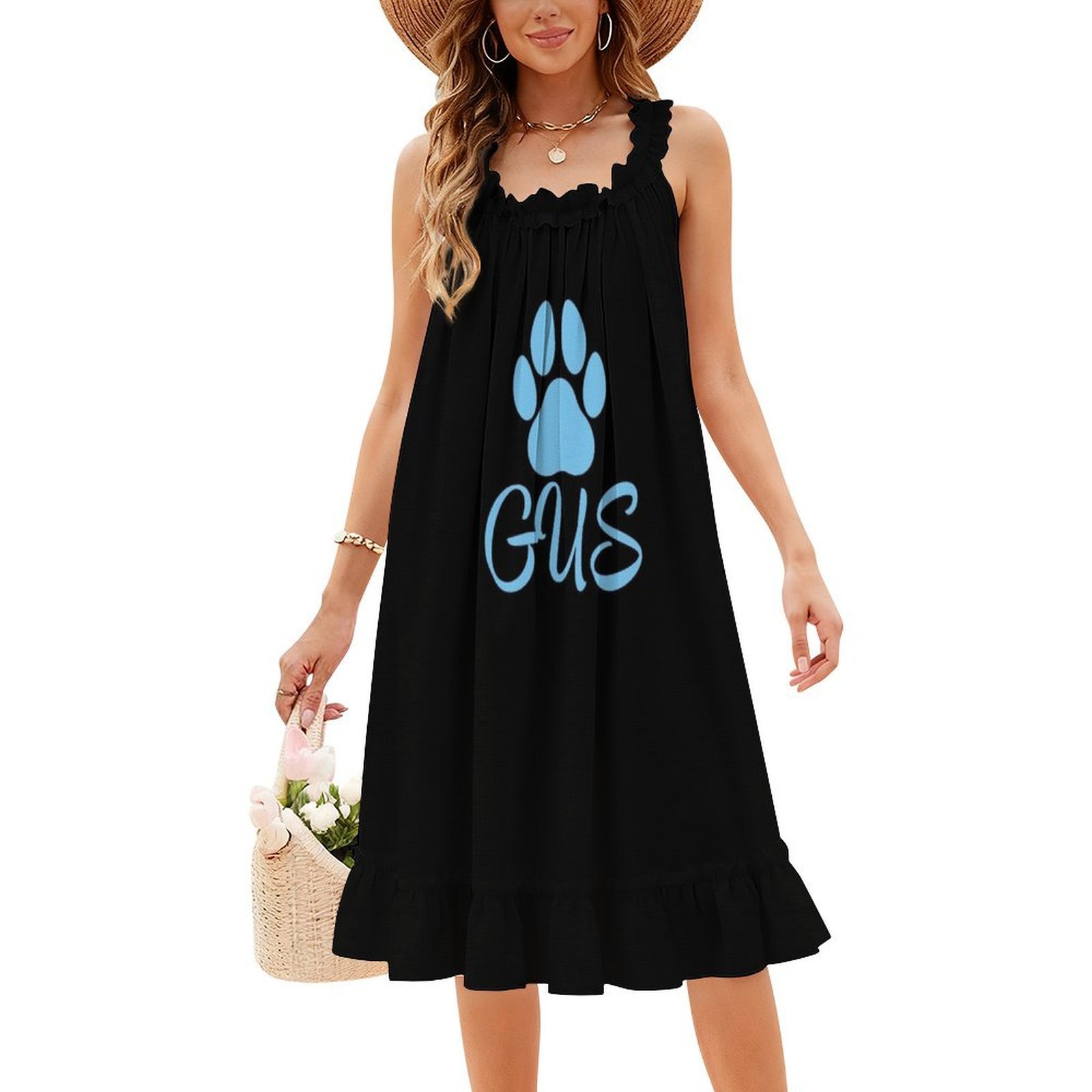 Blauwe hond naam Gus Boho chiq - Women Fashion Dress Names recensie en prijs