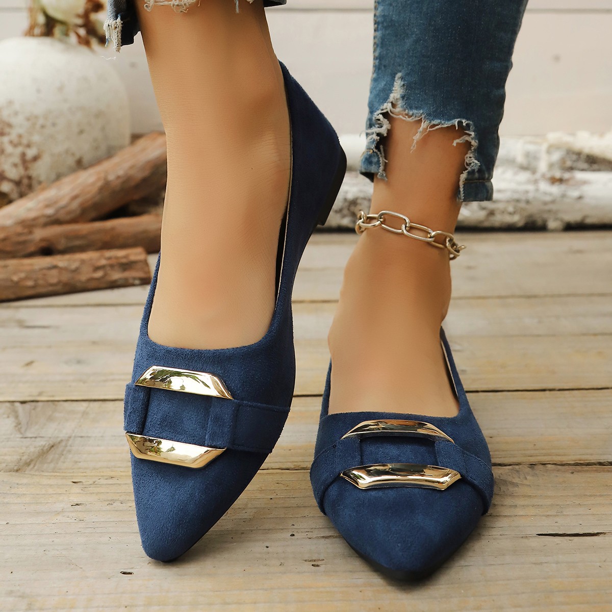 Lente en herfst elegante punti - Women'S Fashion Shoes recensie en prijs