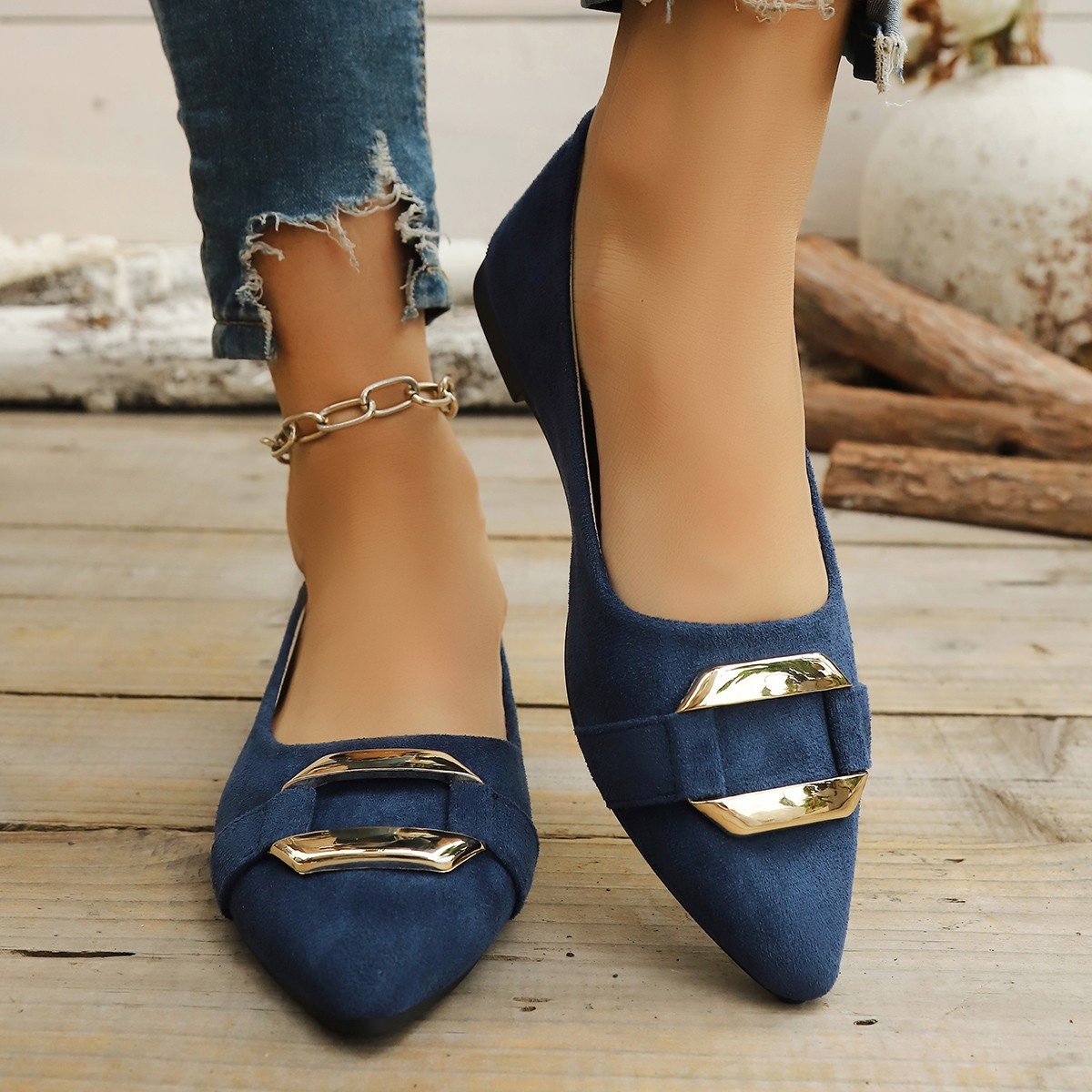 Lente en herfst elegante punti - Women'S Fashion Shoes recensie en prijs