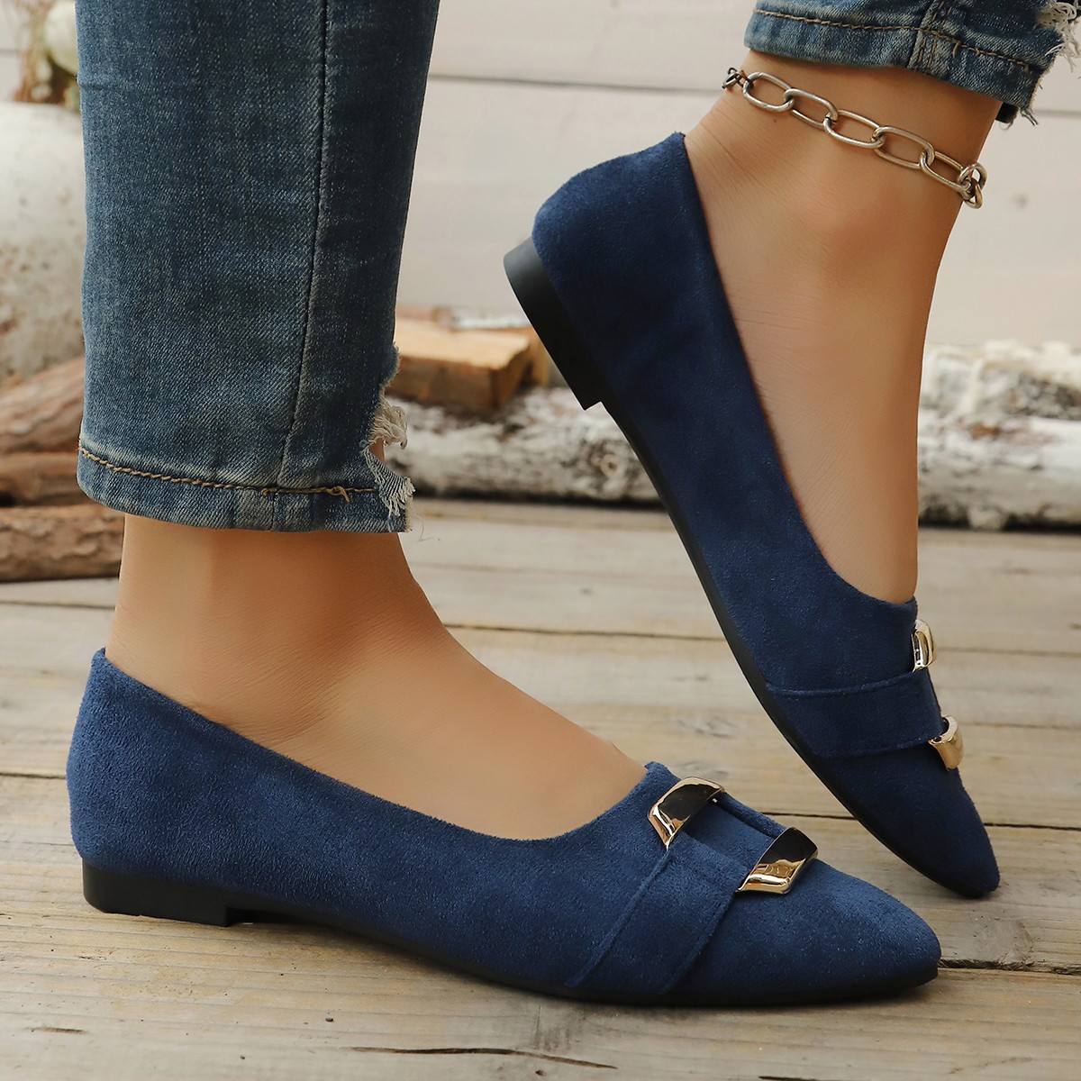 Lente en herfst elegante punti - Women'S Fashion Shoes recensie en prijs