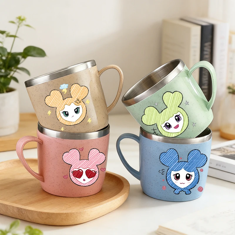 Cartoon schattige roestvrijsta - Women'S Fashion Korea recensie en prijs