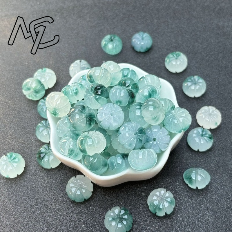 10 stks Een Groene Jade Pompoe - Women'S Fashion Jewellery recensie en prijs