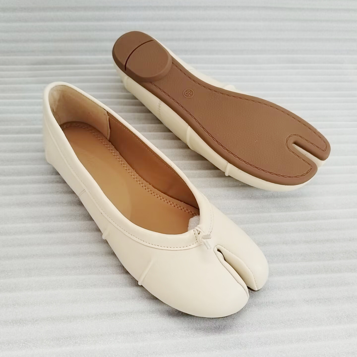NIEUWE Platte schoenen met ges - Women'S Fashion Shoes recensie en prijs