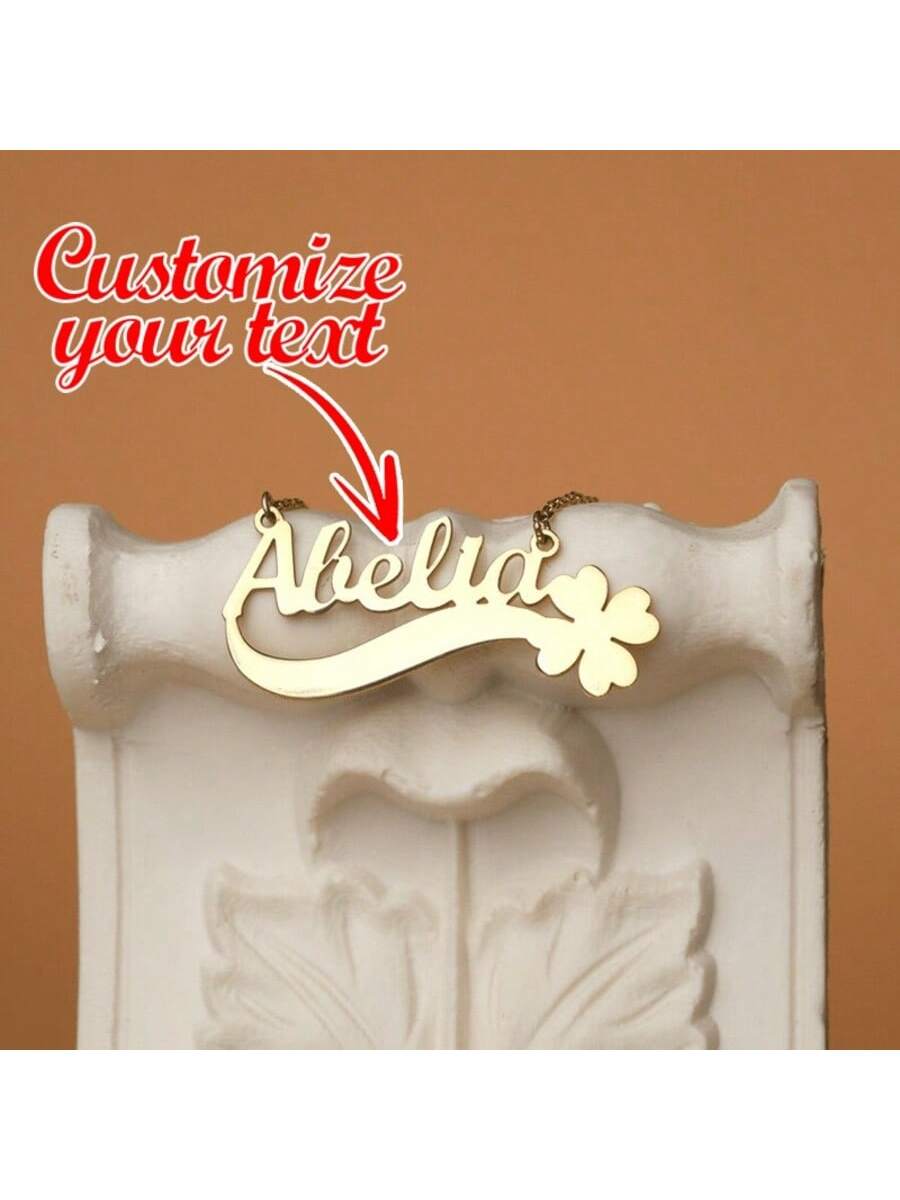 Gepersonaliseerde ketting met  - Women Fashion Dress Names recensie en prijs