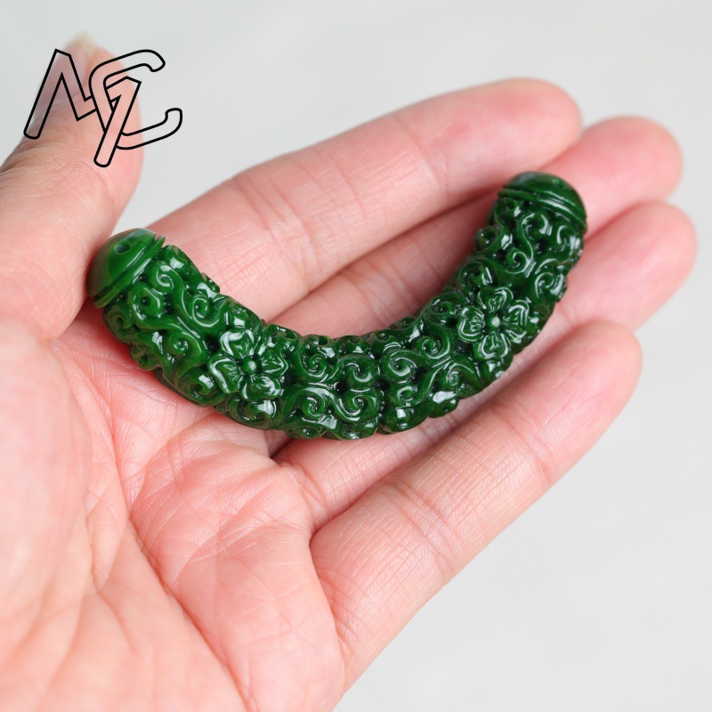 1pc Natuurlijke A Groene Jade  - Women'S Fashion Jewellery recensie en prijs