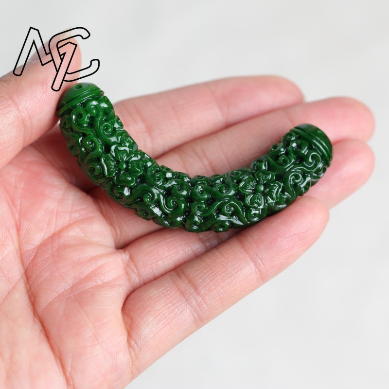 1pc Natuurlijke A Groene Jade  - Women'S Fashion Jewellery recensie en prijs