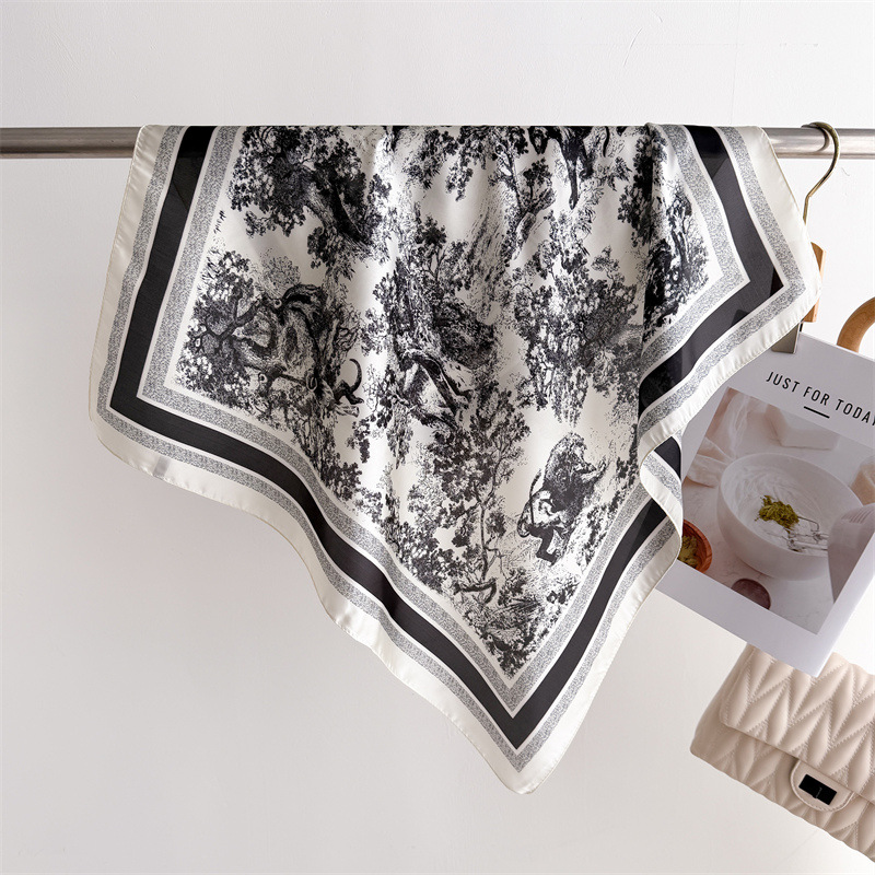 Luxe jungle bedrukte sjaals Da - Women Fashion Necktie recensie en prijs