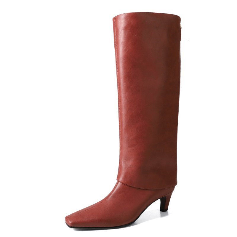 Dilalula 2026 Echte Schapenvac - Women'S Fashion Knee High Boots recensie en prijs