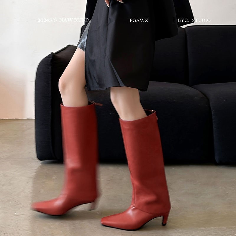 Dilalula 2026 Echte Schapenvac - Women'S Fashion Knee High Boots recensie en prijs