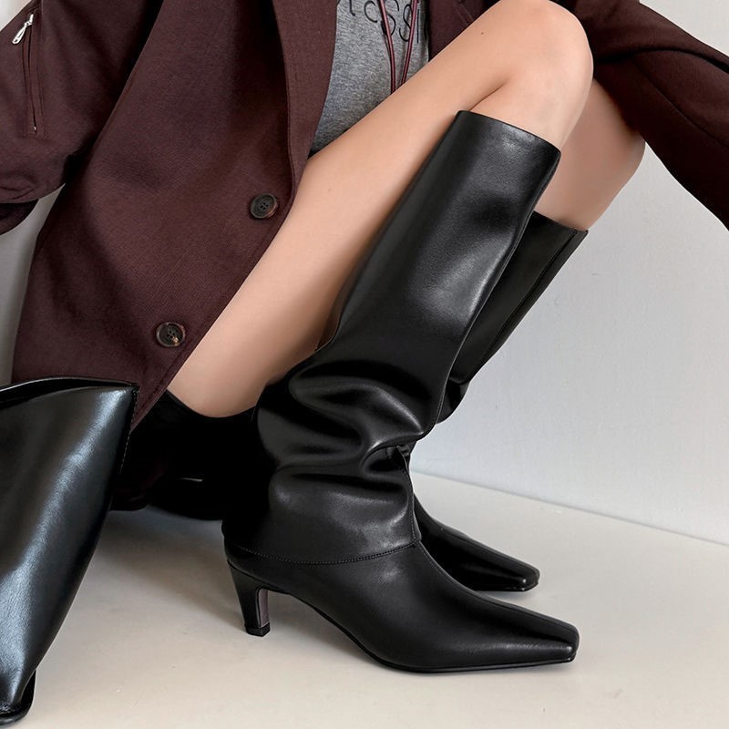 Dilalula 2026 Echte Schapenvac - Women'S Fashion Knee High Boots recensie en prijs