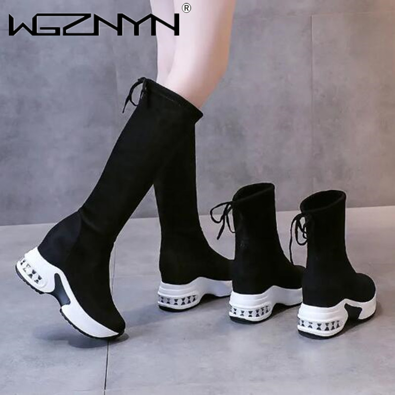 Winter Warm Chunky Platform La - Women'S Fashion Knee High Boots recensie en prijs